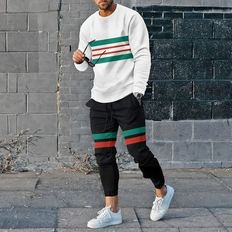 2023 Spring Men Long Sleeve Tracksuit T Shirt+Sweatpant Suit Jogger Sportswear O-Neck Oversized Outfit Men Clothing 2 Piece Sets
2023 Spring Men Long Sleeve Tracksuit T Shirt+Sweatpant Suit Jogger Sportswear O-Neck Oversized Outfit Men Clothing 2 Piece Sets