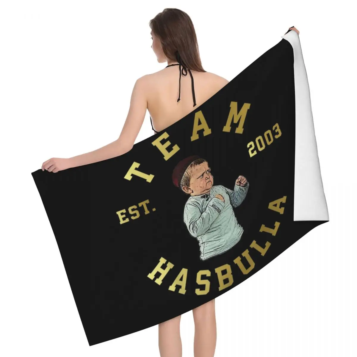 Hasbulla Team MMA Fight Meme Beach Towel Custom Super Soft Microfiber Pool Towels
Hasbulla Team MMA Fight Meme Beach Towel Custom Super Soft Microfiber Pool Towels