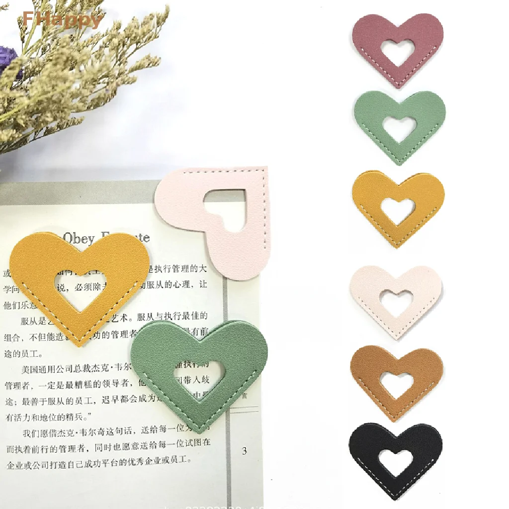 Handcrated Vintage Leather Bookmarks Mini Portable Gift Heart Bookmark Bookholder Book Corner Protective Sleeve Page Marker
Handcrated Vintage Leather Bookmarks Mini Portable Gift Heart Bookmark Bookholder Book Corner Protective Sleeve Page Marker