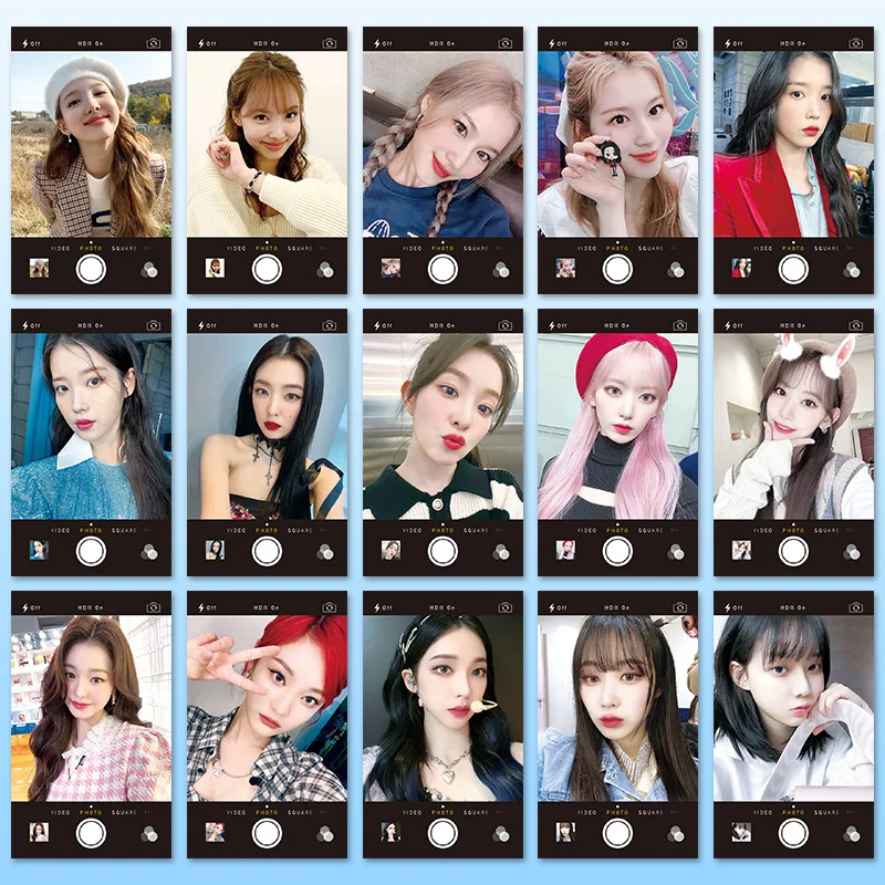 10 шт./компл. KPOP Девушки Idol aespa SANA NaYeon IU Irene Sakura WonYoung селфи-карта оригинальная рамка для камеры LOMO Card фотокарты B17
10 шт./компл. KPOP Девушки Idol aespa SANA NaYeon IU Irene Sakura WonYoung селфи-карта оригинальная рамка для камеры LOMO Card фотокарты B17