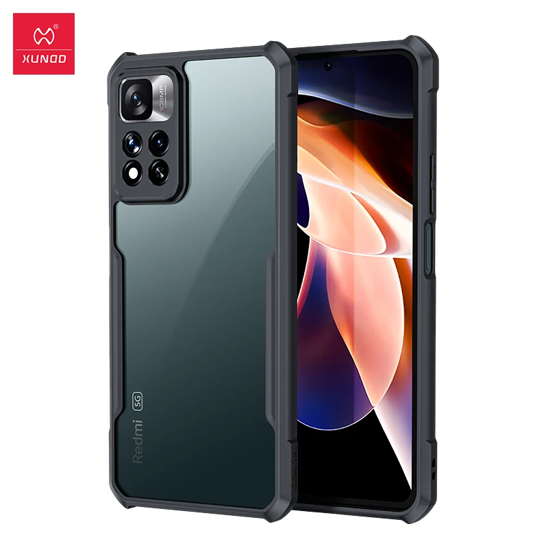 Чехол для телефона Xundd для Redmi Note 11S Note 11 Pro Plus 5G, противоударный чехол-бампер с подушкой безопасности, Прозрачная мягкая тонкая задняя крышка из ТПУ и поликарбоната 
Чехол для телефона Xundd для Redmi Note 11S Note 11 Pro Plus 5G, противоударный чехол-бампер с подушкой безопасности, Прозрачная мягкая тонкая задняя крышка из ТПУ и поликарбоната