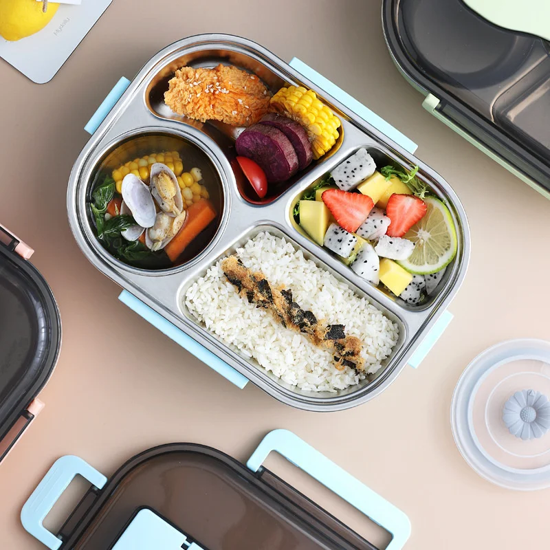 304 Stainless Steel Lunch Box Food Storage Containers Bento Boxes Food Container for Kids School Office Kitchen Tool Tableware
304 Stainless Steel Lunch Box Food Storage Containers Bento Boxes Food Container for Kids School Office Kitchen Tool Tableware