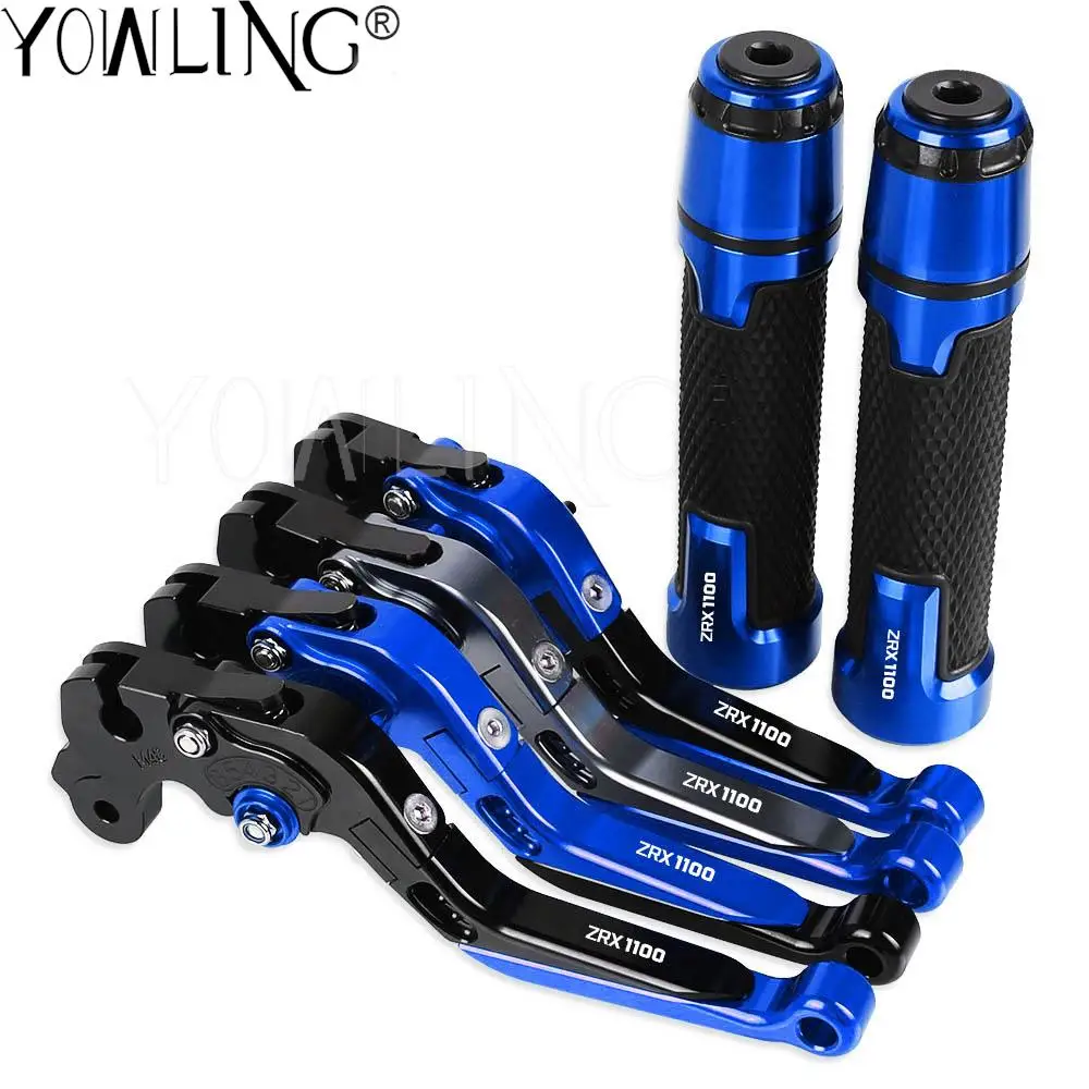 ZRX 1100 Motorcycle CNC Brake Clutch Levers Handlebar knobs Handle Hand Grip Ends FOR KAWASAKI ZRX1100 1999-2004 2005 2006 2007
ZRX 1100 Motorcycle CNC Brake Clutch Levers Handlebar knobs Handle Hand Grip Ends FOR KAWASAKI ZRX1100 1999-2004 2005 2006 2007