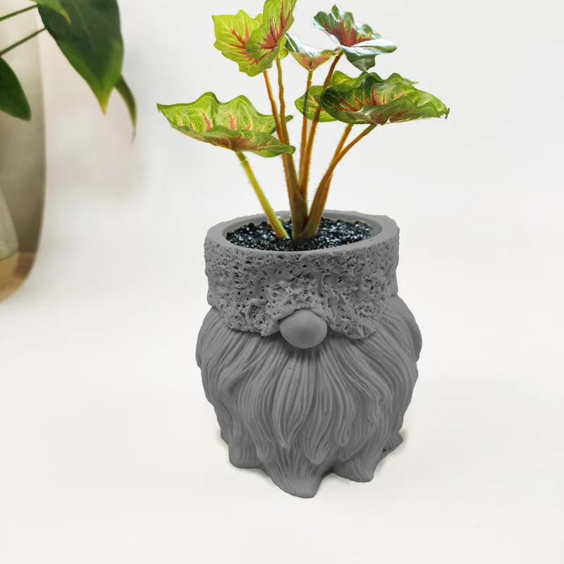 Santa Claus succulent flower pot Mold cement plaster silicone mold pen holder resin mold home decora Candle Jar Mold
Santa Claus succulent flower pot Mold cement plaster silicone mold pen holder resin mold home decora Candle Jar Mold