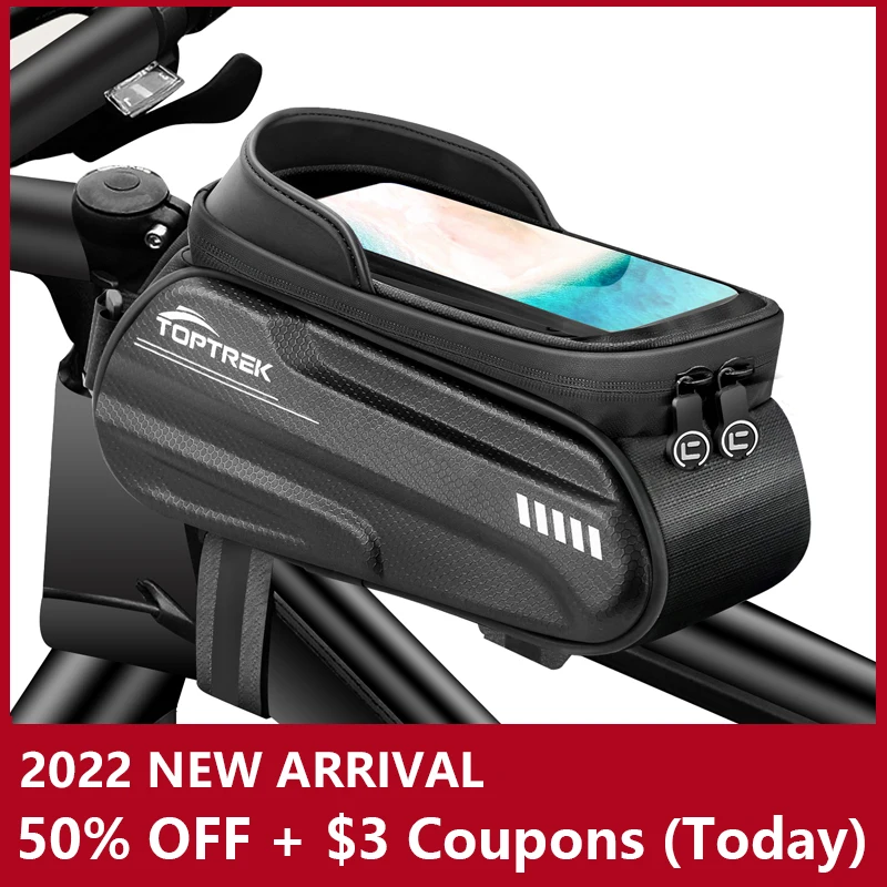 Toptrek Bicycle Bag 6.6in Front Phone Holder for Bike Road Bicycle Case Frame Bag Mountain Cycling Bag MTB Bicycle Accessories
Toptrek Bicycle Bag 6.6in Front Phone Holder for Bike Road Bicycle Case Frame Bag Mountain Cycling Bag MTB Bicycle Accessories