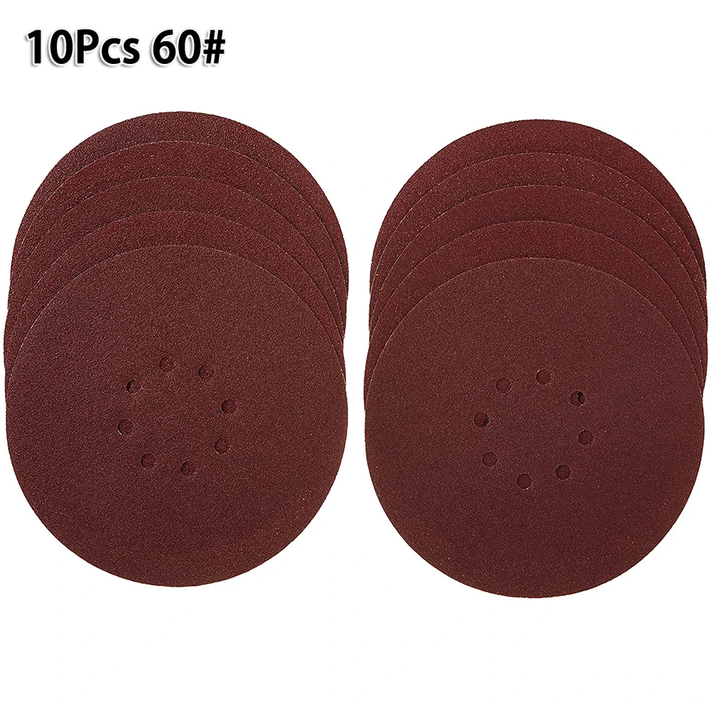 10Pcs 9 Inch 217mm Round Sandpaper 8 Hole Sanding Disc 60-240 Grit Hook & Loop Wood Metal Wall Polishing Grinding Abrasive Tool
10Pcs 9 Inch 217mm Round Sandpaper 8 Hole Sanding Disc 60-240 Grit Hook & Loop Wood Metal Wall Polishing Grinding Abrasive Tool