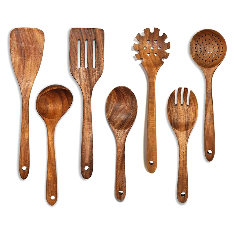 Wooden Spoons For Cooking,Wooden Cooking Utensils 7Pcs Wooden Kitchen Utensil Set Wooden Utensils For Cooking
Wooden Spoons For Cooking,Wooden Cooking Utensils 7Pcs Wooden Kitchen Utensil Set Wooden Utensils For Cooking
