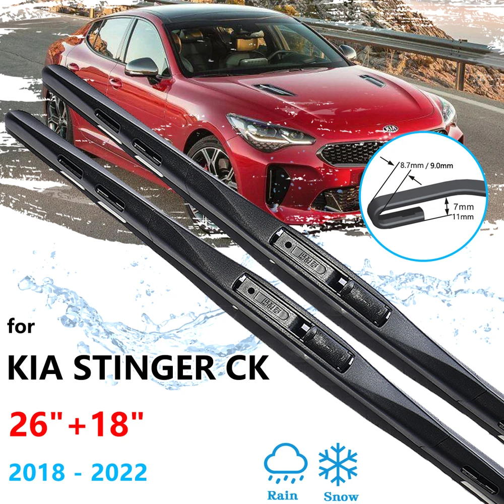 Для Kia Stinger CK 2018 2019 2020 2021 2022 передние зимние щетки стеклоочистителя, щетки, резак, очистка окон, ветровое стекло, запчасти для ветрового стекла
Для Kia Stinger CK 2018 2019 2020 2021 2022 передние зимние щетки стеклоочистителя, щетки, резак, очистка окон, ветровое стекло, запчасти для ветрового стекла