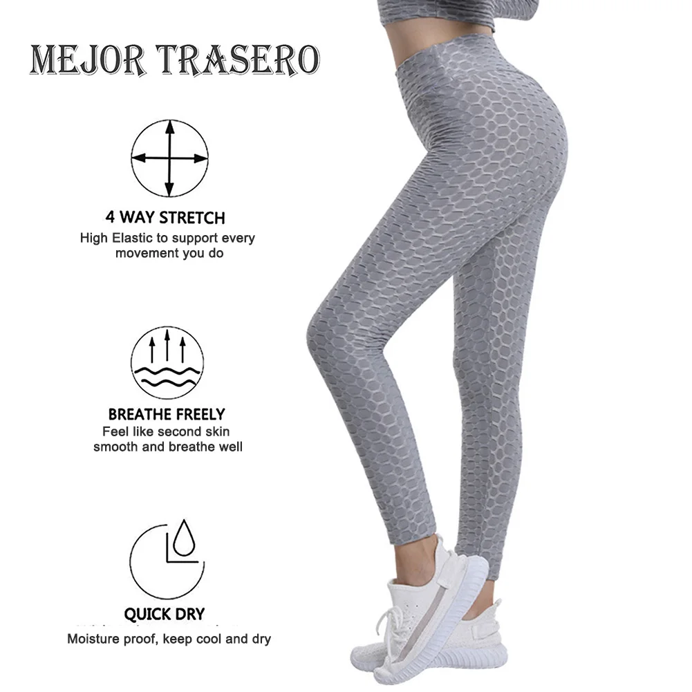 Women Yoga Pants Lightweight Hip Lifting Workout Yoga Leggings Breathable Elastic High Waist Anti-wrinkle for Leisure Training
Women Yoga Pants Lightweight Hip Lifting Workout Yoga Leggings Breathable Elastic High Waist Anti-wrinkle for Leisure Training