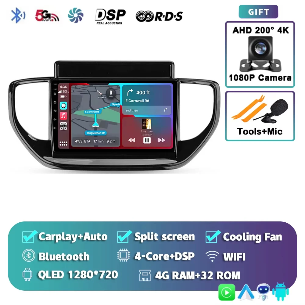 Для Hyundai Solaris 2 II 2020-2021 Android 15 2K QLED Автомобильный радиоприемник Мультимедийный видеоплеер GPS стерео CarPlay Головное устройство 4G WIFI
Для Hyundai Solaris 2 II 2020-2021 Android 15 2K QLED Автомобильный радиоприемник Мультимедийный видеоплеер GPS стерео CarPlay Головное устройство 4G WIFI