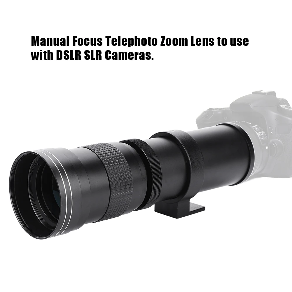420-800mm F/8.3-16 Telephoto Lens Manual Zoom Lens for Sony E Mount DSLR Camera Telephoto
420-800mm F/8.3-16 Telephoto Lens Manual Zoom Lens for Sony E Mount DSLR Camera Telephoto