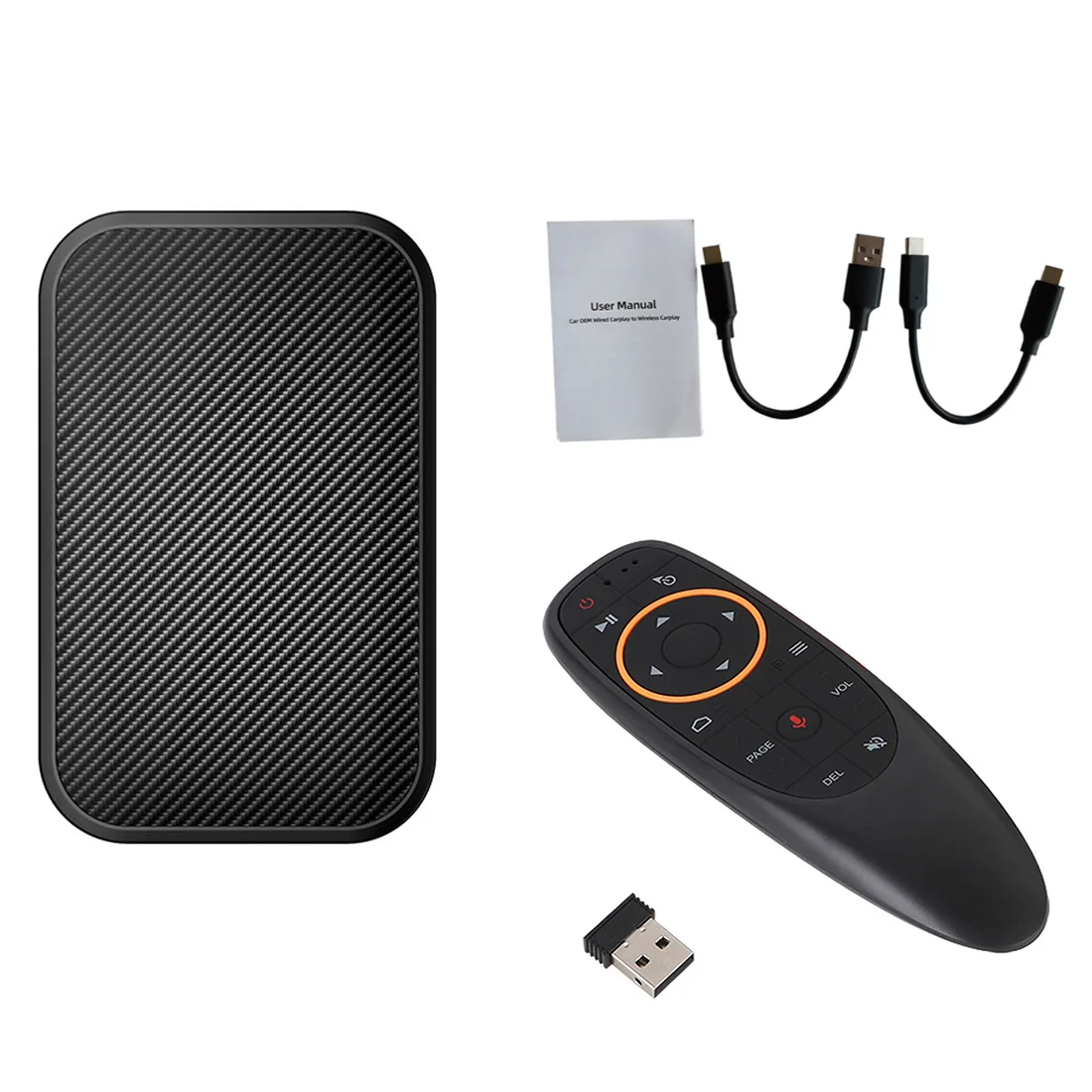 CarPlay Ai Box Mini Android 11.0 Wireless Apple 2+8G Android Auto Car Multimedia Plug Play Box with Remote Control
CarPlay Ai Box Mini Android 11.0 Wireless Apple 2+8G Android Auto Car Multimedia Plug Play Box with Remote Control