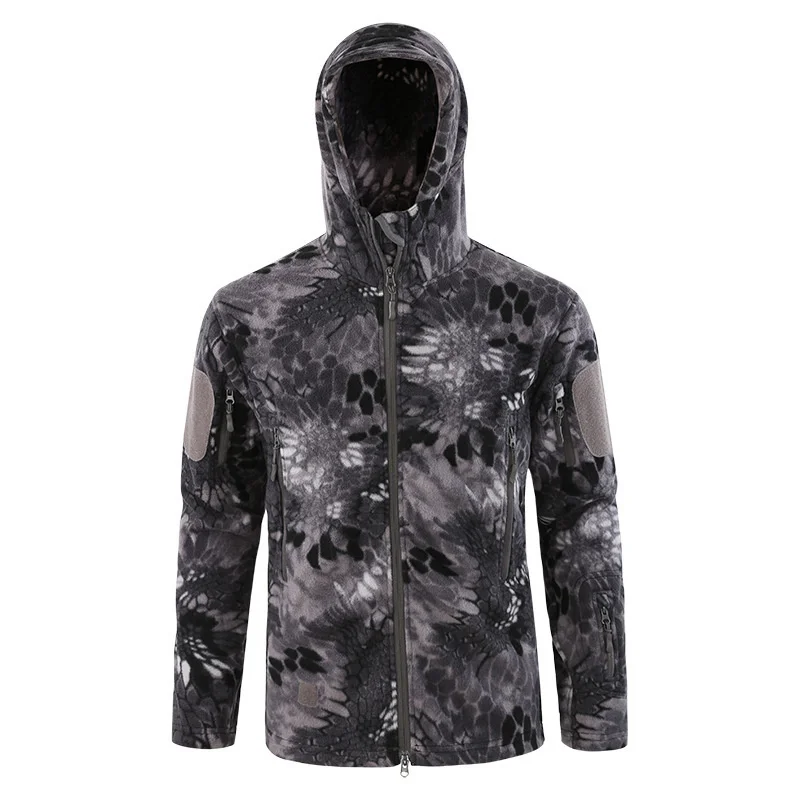 Men Outdoor Riding Climbing Windproof Warm Fleece Jacket Winter Hunting Hiking Thermal Breathable Camo Tactical Training Coat
Men Outdoor Riding Climbing Windproof Warm Fleece Jacket Winter Hunting Hiking Thermal Breathable Camo Tactical Training Coat
