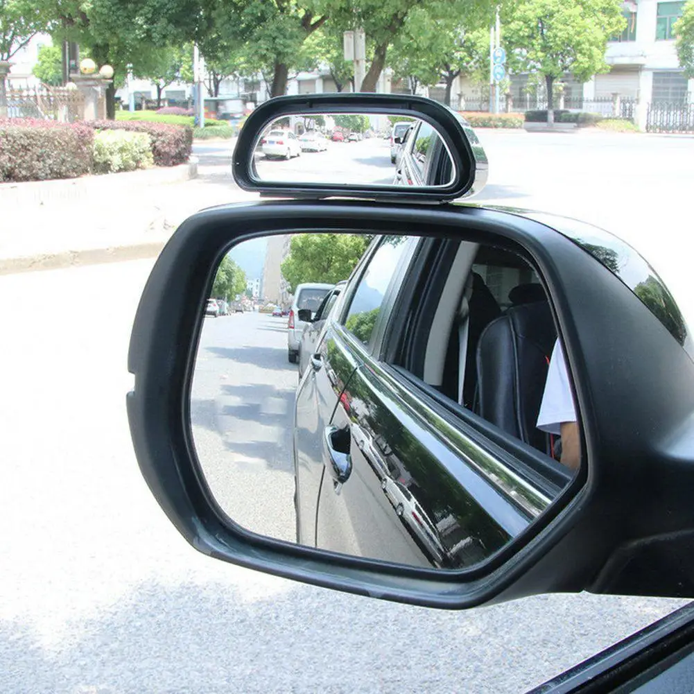 

Car Rearview Mirror Wide-Angle Blind Spot Mirror Adjustable Blindspot Towing Reversing Driving Mirrors Car Roadway Blind Mirror