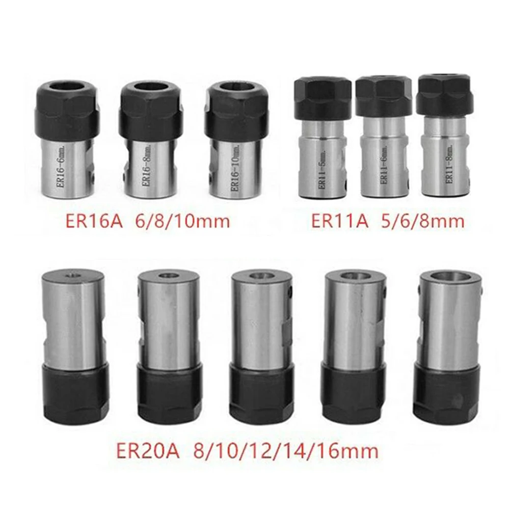Motor Shaft Collet Chuck ER11/ER16/ER20 ER Straight 5-16mm Steel Extension Rod With Extended Shank Toolholder Workholding CNC
Motor Shaft Collet Chuck ER11/ER16/ER20 ER Straight 5-16mm Steel Extension Rod With Extended Shank Toolholder Workholding CNC