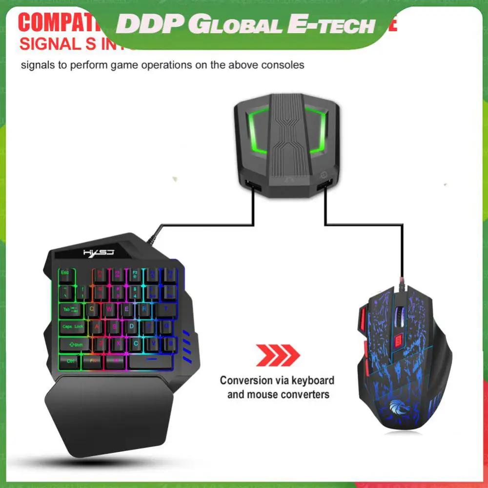 Rgb Gamepad Gaming Keyboard Mouse Adapter Led Color Backlight Cool Mobile Gamepad Controller Fashion Pubg Mobile Controller 
Rgb Gamepad Gaming Keyboard Mouse Adapter Led Color Backlight Cool Mobile Gamepad Controller Fashion Pubg Mobile Controller