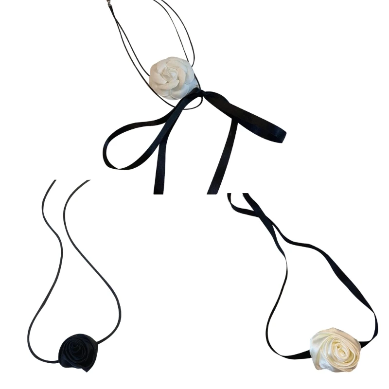 E0BF Rose/Camellia Flower Necklace Fashionable Floral Charm Choker Neckchain for Women Ladies Y2K Jewelry Accessories Gift 
E0BF Rose/Camellia Flower Necklace Fashionable Floral Charm Choker Neckchain for Women Ladies Y2K Jewelry Accessories Gift