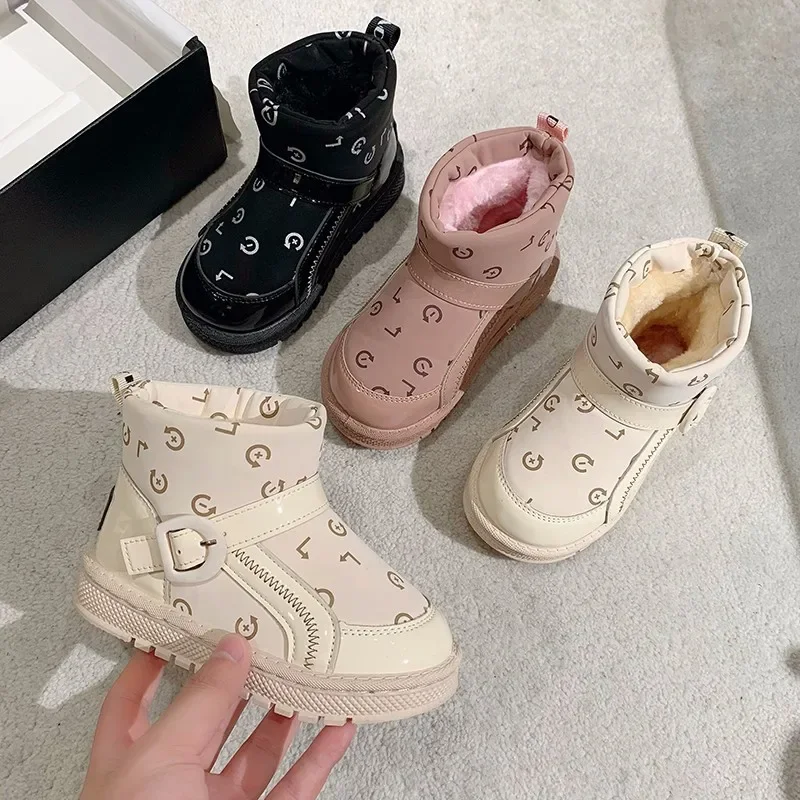 Fashion Children Casual Snow Boots Girl's Thick Plush Warm Winter Boots Toddler Snow Boots Boys Outdoor Winter Shoes Christmas
Fashion Children Casual Snow Boots Girl's Thick Plush Warm Winter Boots Toddler Snow Boots Boys Outdoor Winter Shoes Christmas