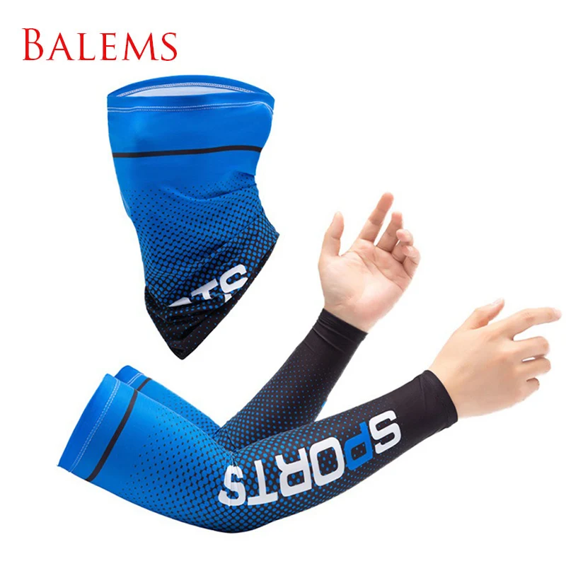 Bicycle Arm Sleeve With Sports Cycling Face Mask Set Unisex Ice Silk Cooling Arm Cover Bike UV Protection Arm Protection
Bicycle Arm Sleeve With Sports Cycling Face Mask Set Unisex Ice Silk Cooling Arm Cover Bike UV Protection Arm Protection