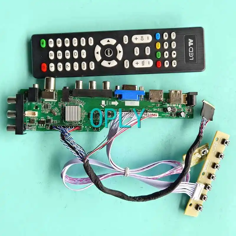 Плата контроллера цифрового ЖК-дисплея DVB подходит для LTN156AT32 LTN156AT34 40 Pin LVDS 1366*768 15,6 "комплект VGA HDMI-совместимый AV RF USB
Плата контроллера цифрового ЖК-дисплея DVB подходит для LTN156AT32 LTN156AT34 40 Pin LVDS 1366*768 15,6 "комплект VGA HDMI-совместимый AV RF USB
