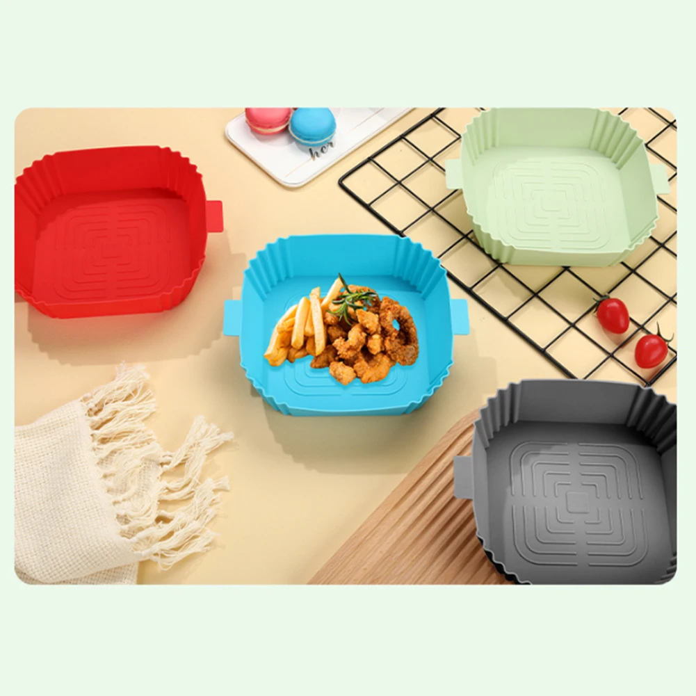 Air Fryer Pot Liner Baking Basket Soft Tray Cooking Reusable Silicone Pot Bread Fried Chicken Pizza Mat Microwaves Ovens Kitchen
Air Fryer Pot Liner Baking Basket Soft Tray Cooking Reusable Silicone Pot Bread Fried Chicken Pizza Mat Microwaves Ovens Kitchen