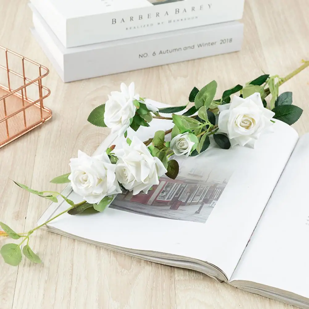 Fancy Simulation Rose Vivid Reusable Bride Holding Simulation Rose Flower Artificial Flower Fake Flower
Fancy Simulation Rose Vivid Reusable Bride Holding Simulation Rose Flower Artificial Flower Fake Flower