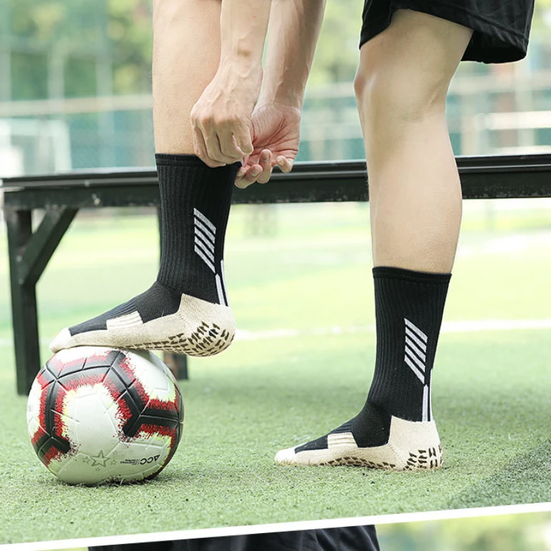 5Pairs Non-slip Soccer Socks Men's Mid-calf Thick Towel Bottom Elite Athletic Socks Short Socks With Non-slip Rubber Soles
5Pairs Non-slip Soccer Socks Men's Mid-calf Thick Towel Bottom Elite Athletic Socks Short Socks With Non-slip Rubber Soles
