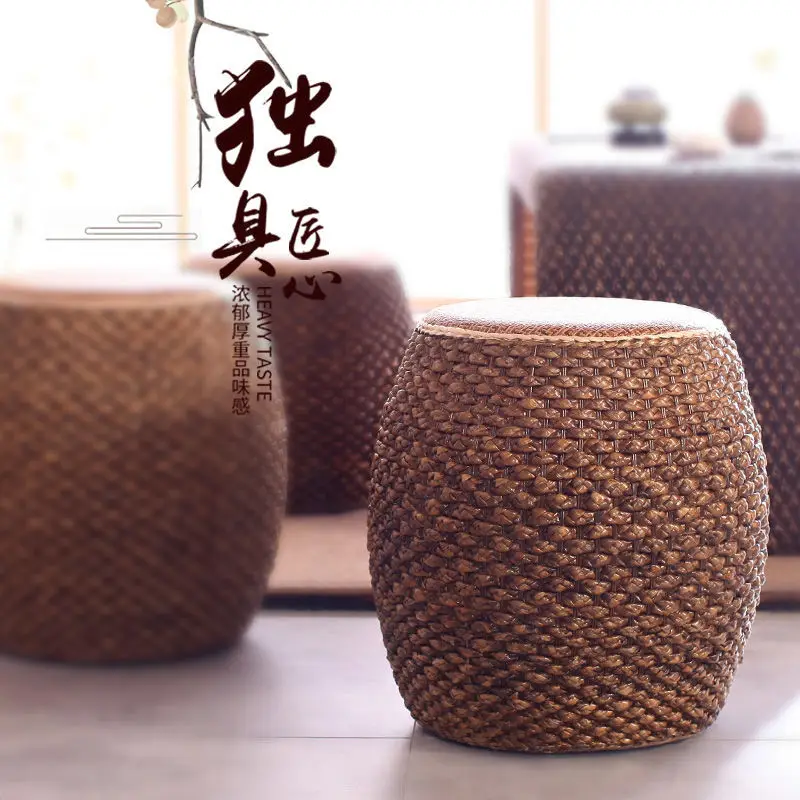 Aoliviya Sh New Rattan Low Stool Creative round Stool Solid Wood Small Bench Handmade Straw Woven Stool Sofa and Tea Table Stool
Aoliviya Sh New Rattan Low Stool Creative round Stool Solid Wood Small Bench Handmade Straw Woven Stool Sofa and Tea Table Stool