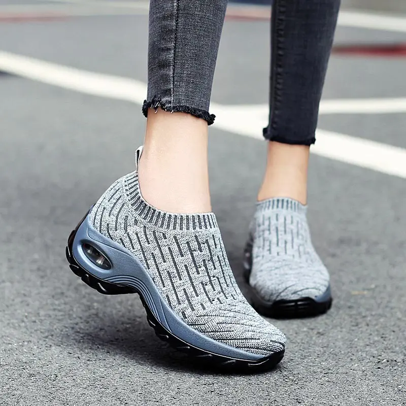 Large Size Platform Summer Sneakers Sock Woman Sports Shoes Women Basket Running Femme Footwear for Sport Gray Knit Zapato A-472
Large Size Platform Summer Sneakers Sock Woman Sports Shoes Women Basket Running Femme Footwear for Sport Gray Knit Zapato A-472