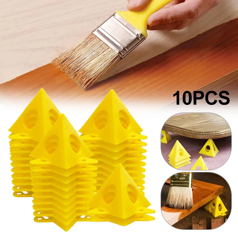 10pcs Pyramid Stands Set Triangle Paint Pads Triangle Paint Pads Feet for Woodworking Carpenter Tools Woodworking Tools
10pcs Pyramid Stands Set Triangle Paint Pads Triangle Paint Pads Feet for Woodworking Carpenter Tools Woodworking Tools