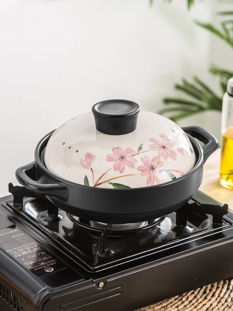 Ceramic Home Soup Pots Small Non Stick Frying Korean Casserole Flower Ramen Cute Juego De Ollas Dining Table Cookware OC50MG
Ceramic Home Soup Pots Small Non Stick Frying Korean Casserole Flower Ramen Cute Juego De Ollas Dining Table Cookware OC50MG