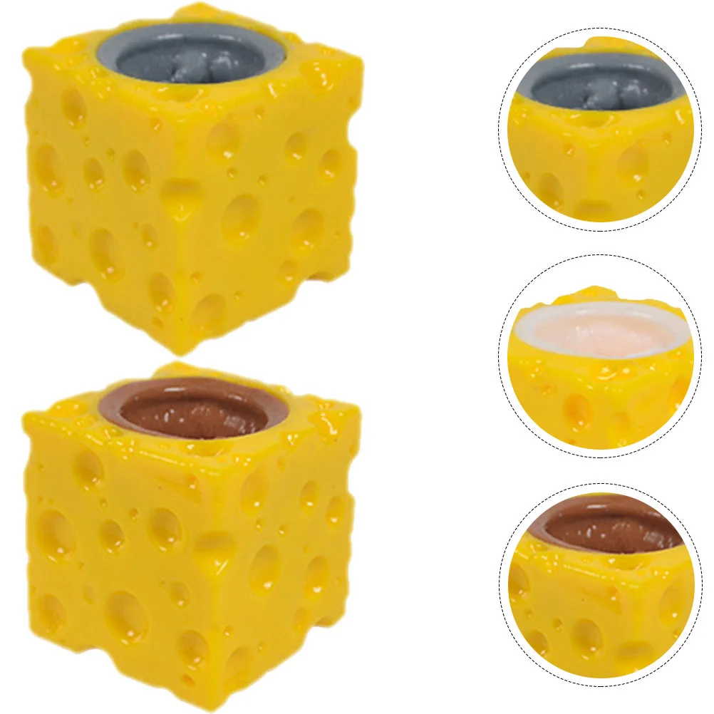2 Pcs Cheese Mouse Cups Supple Kidcraft Playset Squirrel Toys Birthday Party Pranking Artificial Simulated Fake
2 Pcs Cheese Mouse Cups Supple Kidcraft Playset Squirrel Toys Birthday Party Pranking Artificial Simulated Fake