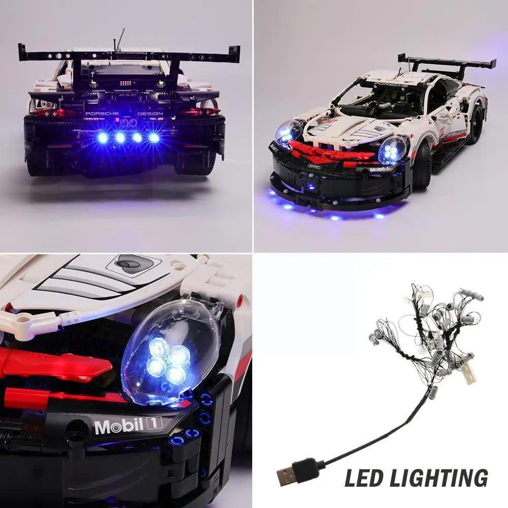 Toy Car DIY Assembled LED Lighting For 42096 Boy’s Birthday Presents Toy Car Lighting Decorations Cool Toy Car Accessories A6P5
Toy Car DIY Assembled LED Lighting For 42096 Boy’s Birthday Presents Toy Car Lighting Decorations Cool Toy Car Accessories A6P5