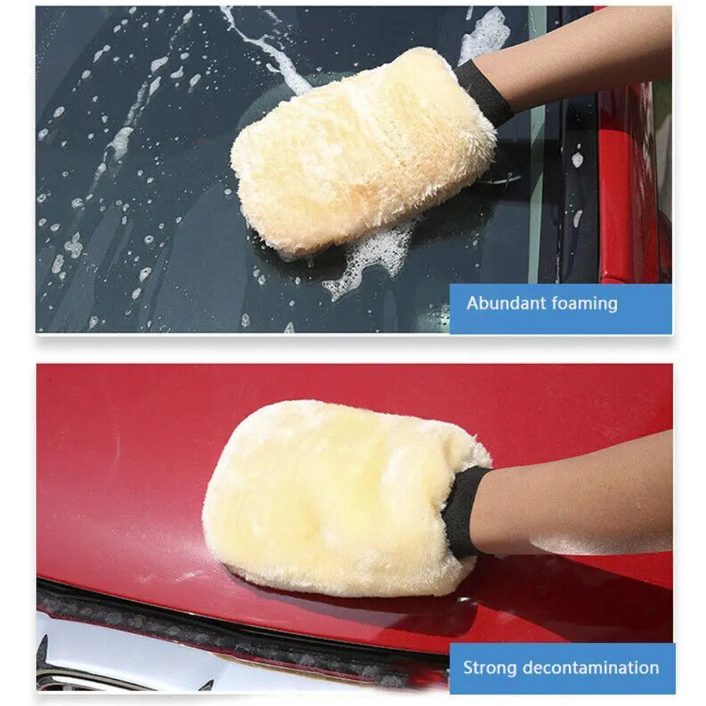 1/2PC Waterproof Car Wash Microfiber Gloves Soft Thickened Car Cleaning Double-faced Plush Wash Car Supplies Glove Mitt Woo Z6O5
1/2PC Waterproof Car Wash Microfiber Gloves Soft Thickened Car Cleaning Double-faced Plush Wash Car Supplies Glove Mitt Woo Z6O5