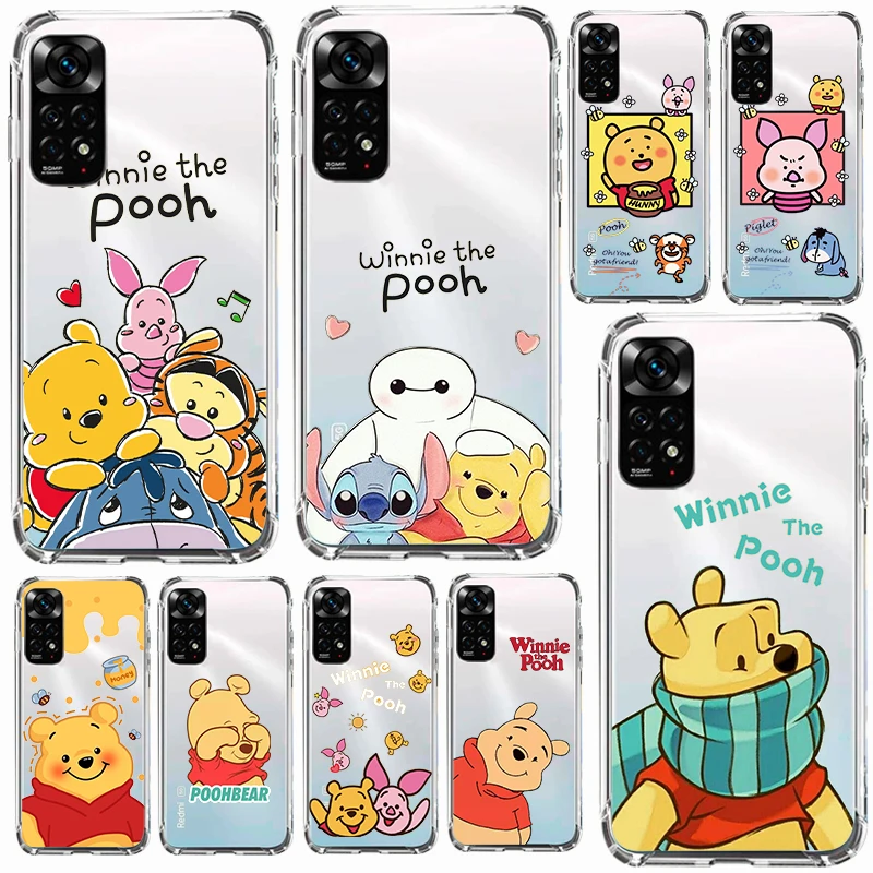 Disney Winnie The Pooh Cartoon Phone Case for Redmi Note 12 11 11S 11T 10 10S 9 9S 9T 8T 8 Pro Plus Transparent Soft Shell Cover
Disney Winnie The Pooh Cartoon Phone Case for Redmi Note 12 11 11S 11T 10 10S 9 9S 9T 8T 8 Pro Plus Transparent Soft Shell Cover