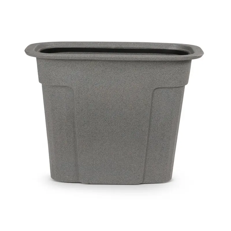with Stay-Open Mode Stylish 23 Gal. Graystone Rectangular Stay-Open Mode Trash Can Lid with Easy-To-Use Cutout Design.
with Stay-Open Mode Stylish 23 Gal. Graystone Rectangular Stay-Open Mode Trash Can Lid with Easy-To-Use Cutout Design.