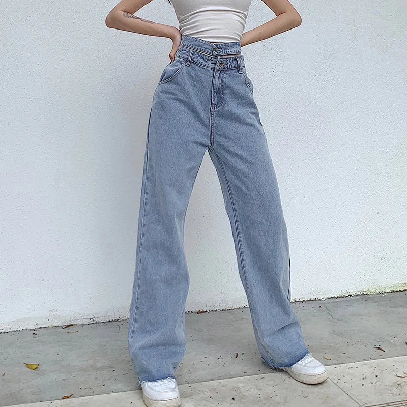 2021 Women New Sexy Hollow High Waist Jeans Casual Wide Leg Belt Loose Harajuku Straight Solid Color Long Denim Pants Streetwear
2021 Women New Sexy Hollow High Waist Jeans Casual Wide Leg Belt Loose Harajuku Straight Solid Color Long Denim Pants Streetwear