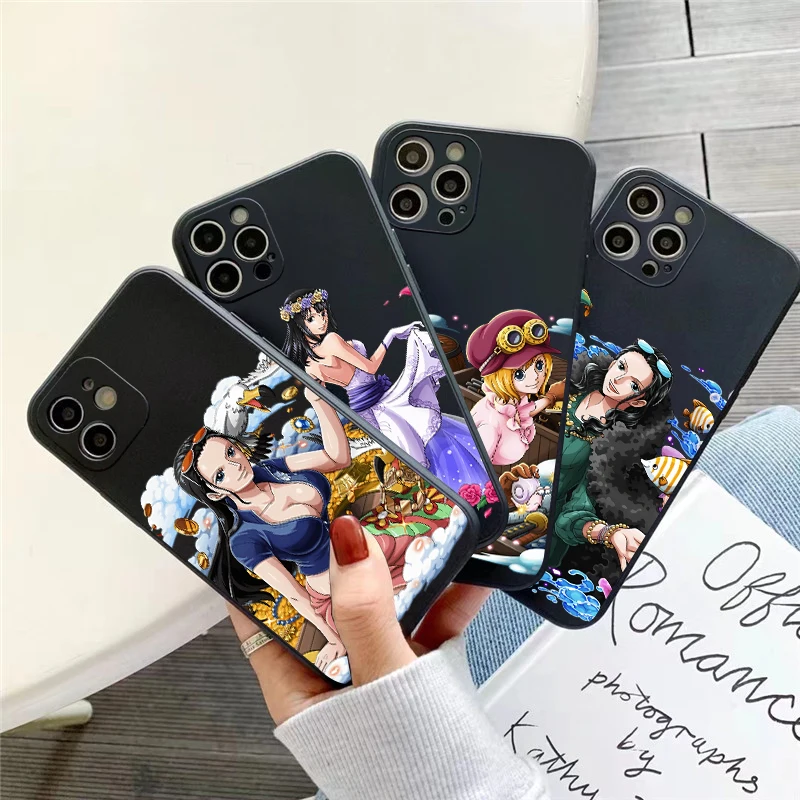 ONE PIECE Anime Phone Case For Funda iPhone 11 12 13 Pro Max Mini X XR XS SE 2020 5 6 7 8 Plus Coque Celular Carcasa Back
ONE PIECE Anime Phone Case For Funda iPhone 11 12 13 Pro Max Mini X XR XS SE 2020 5 6 7 8 Plus Coque Celular Carcasa Back