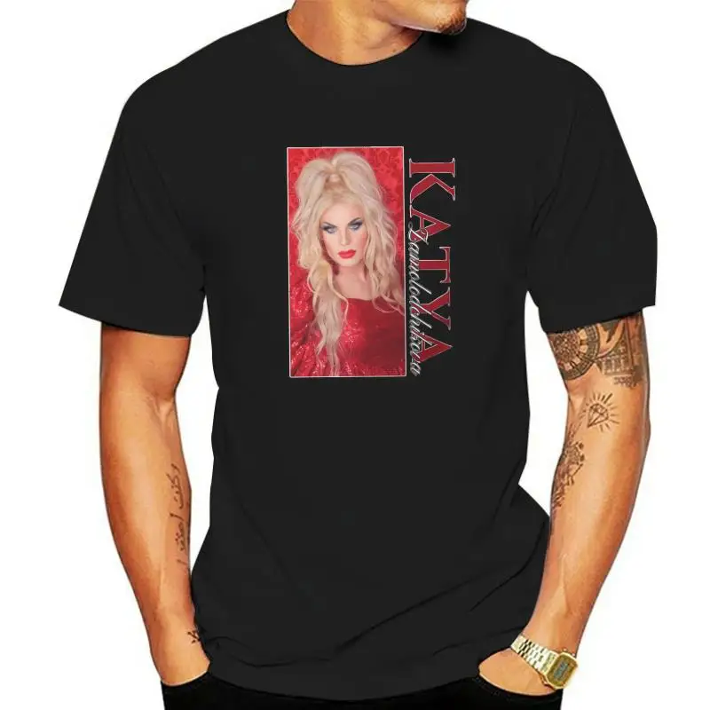 Novelty Katya Zamolodchikova T-Shirt Men Cotton T Shirts Fansart Idol Photograp Queen Short Sleeve Tees Plus Size Clothing
Novelty Katya Zamolodchikova T-Shirt Men Cotton T Shirts Fansart Idol Photograp Queen Short Sleeve Tees Plus Size Clothing