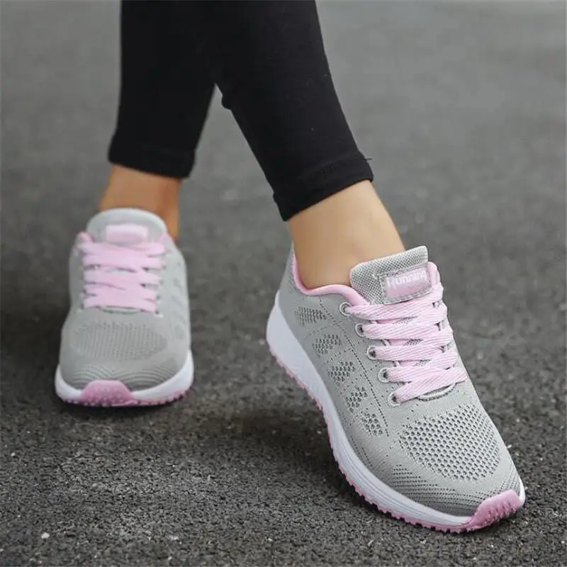 Lightweight Summer Sport Sneakers Woman Running Shoes Ladies Sneakers Woman Sports Deals Gray Pink 2021 Trainers Racing GMB-2360
Lightweight Summer Sport Sneakers Woman Running Shoes Ladies Sneakers Woman Sports Deals Gray Pink 2021 Trainers Racing GMB-2360