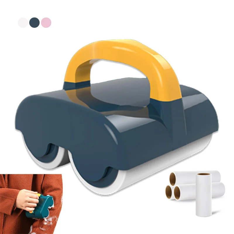 Double Roller Hair Sticker Tearable Strong Double Wheel Portable Clothing Pet Hair Sticker Pet Hair Removal Cleaning Supplies
Double Roller Hair Sticker Tearable Strong Double Wheel Portable Clothing Pet Hair Sticker Pet Hair Removal Cleaning Supplies