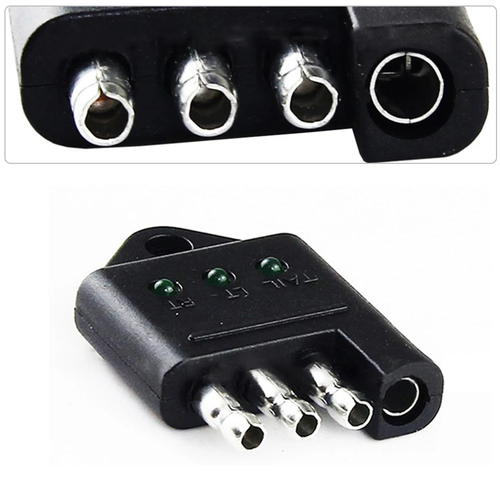New 4 Way Flat Trailer Wiring Tester Light Brake Tail Turn Signal Trouble Shooter Way Flat Wire Tester
New 4 Way Flat Trailer Wiring Tester Light Brake Tail Turn Signal Trouble Shooter Way Flat Wire Tester