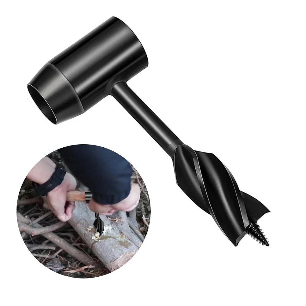 Hand Auger Wrench Carbon Steel Drill Multifunctional Survival Settlers Tool For Outdoor Sports Jungle Crafts Camping Bushcraft
Hand Auger Wrench Carbon Steel Drill Multifunctional Survival Settlers Tool For Outdoor Sports Jungle Crafts Camping Bushcraft