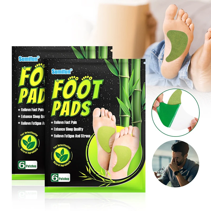 6pcs Detox Foot Patches Bamboo Remove Body Toxins Detoxify Pain Relief Effective Plant Based Foot Care Improve Sleep
6pcs Detox Foot Patches Bamboo Remove Body Toxins Detoxify Pain Relief Effective Plant Based Foot Care Improve Sleep