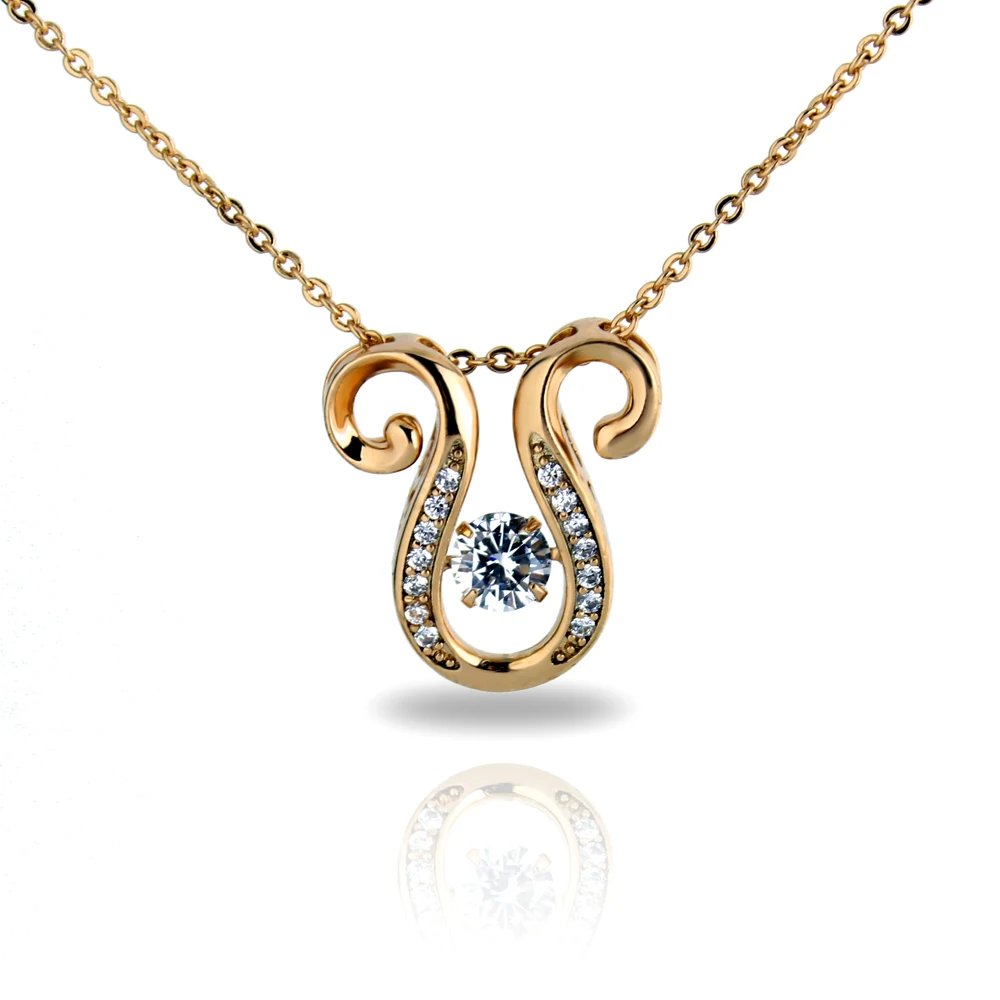 New Design Heart Rotatable Cubic Zirconia Pendant Necklace for Women Girls Fashion Geometric 18K Rose Gold Plated Gift Jewelry
New Design Heart Rotatable Cubic Zirconia Pendant Necklace for Women Girls Fashion Geometric 18K Rose Gold Plated Gift Jewelry