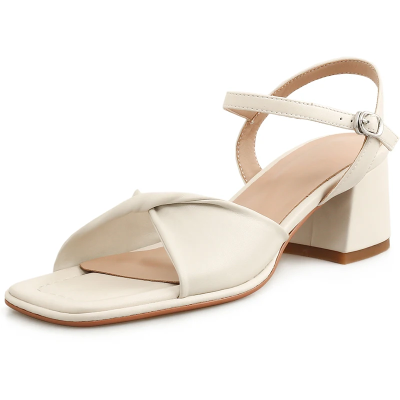 2022 High Heels Women Sandals Shoes Fashion Casual Shoes Summer Autumn Modern Sandals Elegant Female Genuine Leather LX22
2022 High Heels Women Sandals Shoes Fashion Casual Shoes Summer Autumn Modern Sandals Elegant Female Genuine Leather LX22