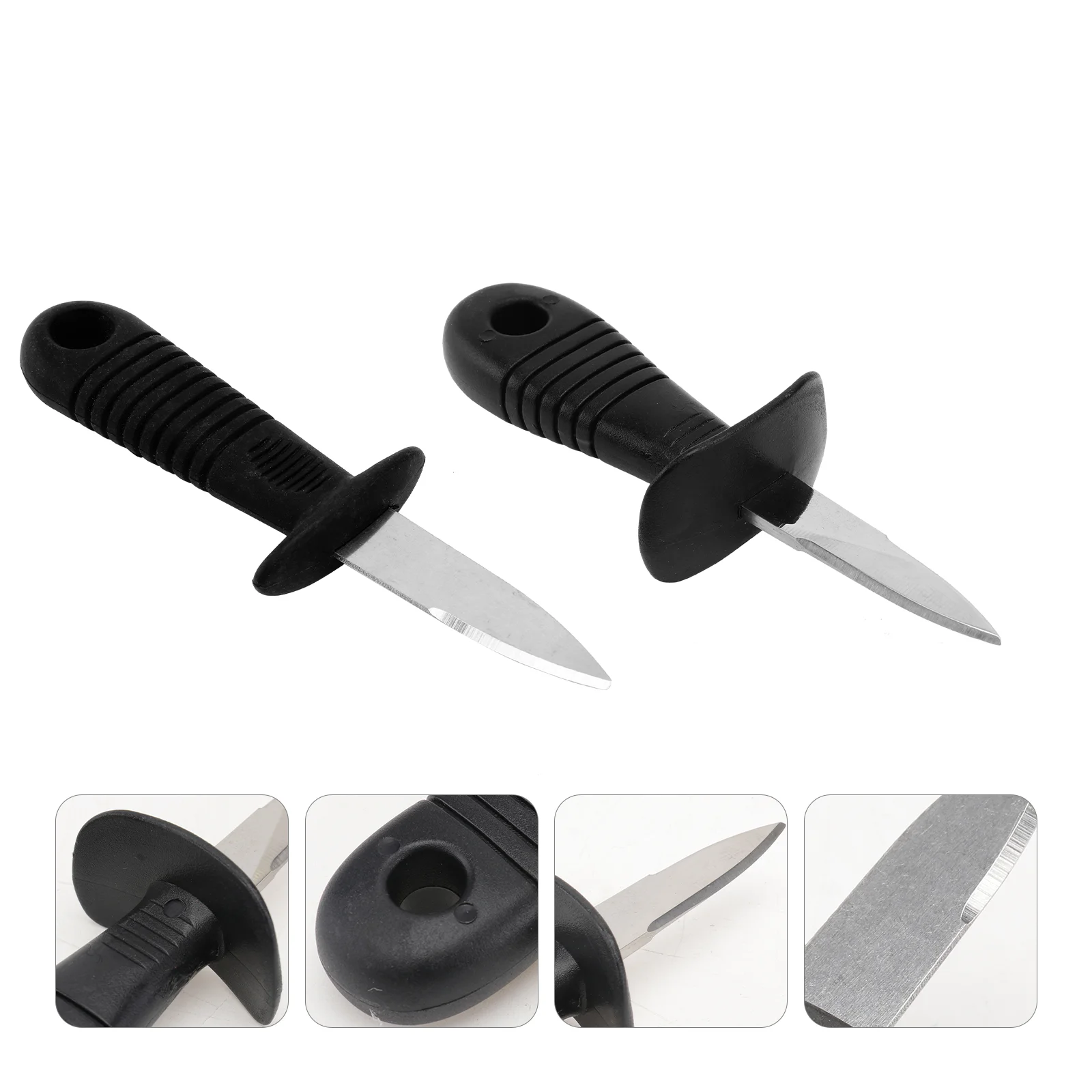 2Pcs Practical Shellfish Openers Handy Stainless Steel Seafood Shucking Tools
2Pcs Practical Shellfish Openers Handy Stainless Steel Seafood Shucking Tools