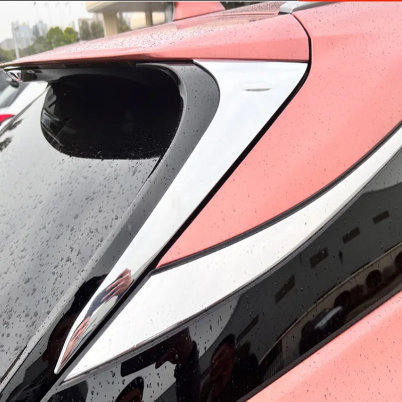 For Lexus RX 350h 500h 2023 2024 ABS chrome Rear Window Side Spoiler Wing Trim Cover Bevel Pillar Post Molding Decoration
For Lexus RX 350h 500h 2023 2024 ABS chrome Rear Window Side Spoiler Wing Trim Cover Bevel Pillar Post Molding Decoration