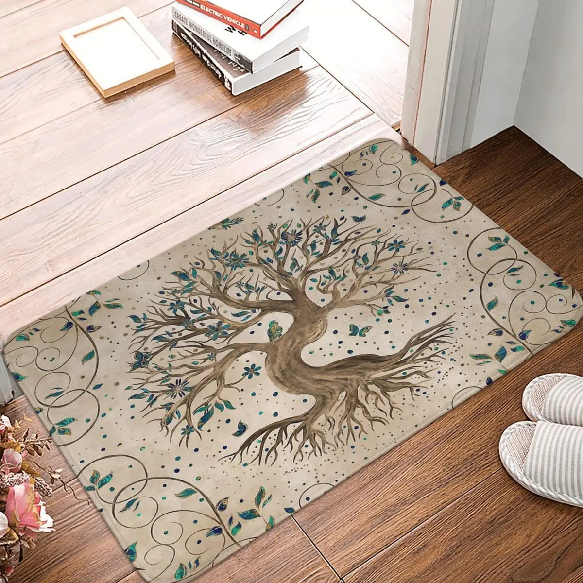 Tree Anti-Slip Doormat Living Room Mat Yggdrasil Tapestry Hallway Carpet Welcome Rug Indoor Decor
Tree Anti-Slip Doormat Living Room Mat Yggdrasil Tapestry Hallway Carpet Welcome Rug Indoor Decor