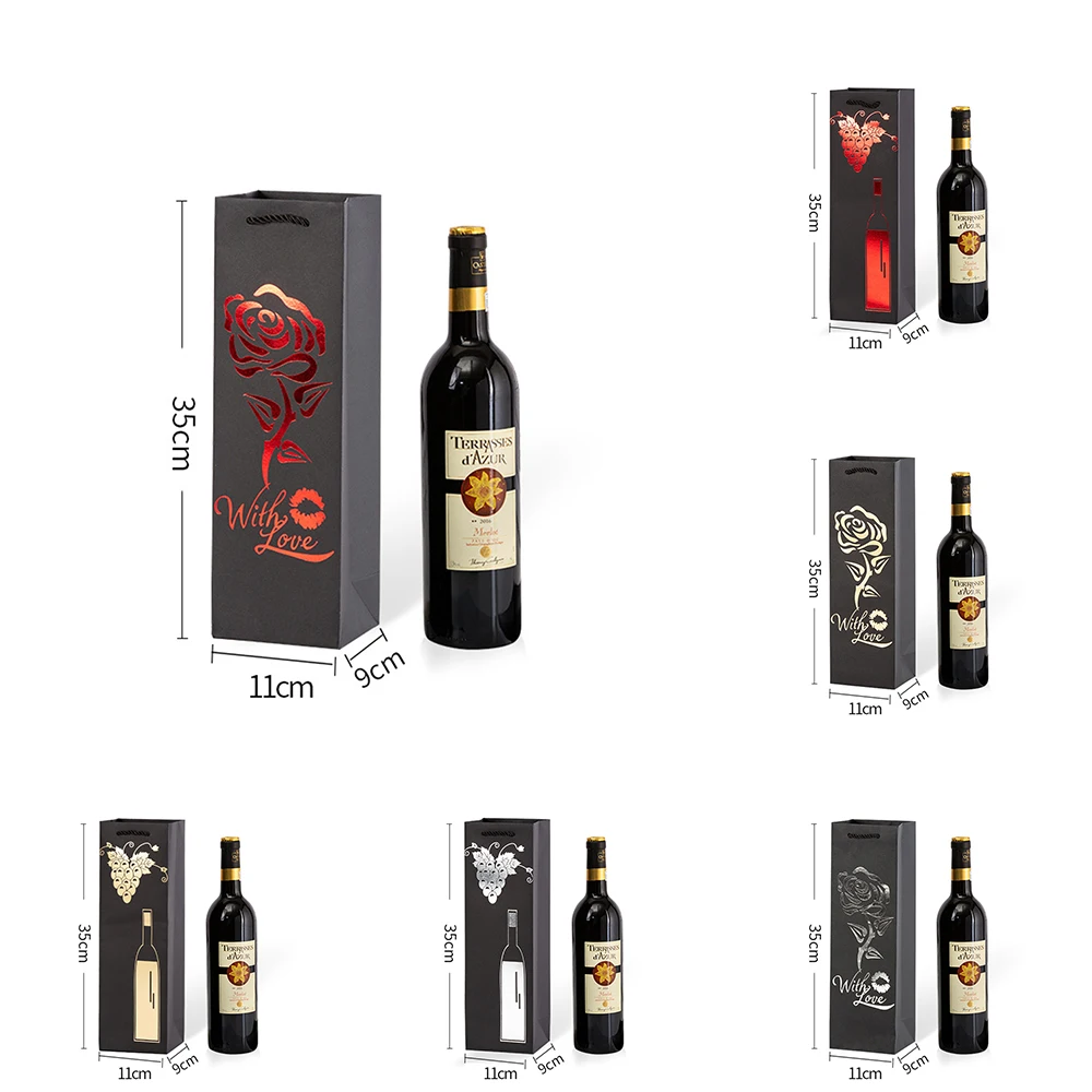 Kraft Paper Red Wine Tote Bag Champagne Beer Gift Bag Upscale Bronzing Red Wine Bag Wine Gift Show Package Reusable Tote Bag
Kraft Paper Red Wine Tote Bag Champagne Beer Gift Bag Upscale Bronzing Red Wine Bag Wine Gift Show Package Reusable Tote Bag